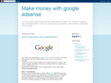 Make money with google adsense 